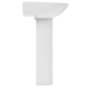 Νιπτήρας Επιδαπέδιος με Κολόνα Λευκός 520x440x190 χιλ Κεραμικός - PAKOBAZAAR