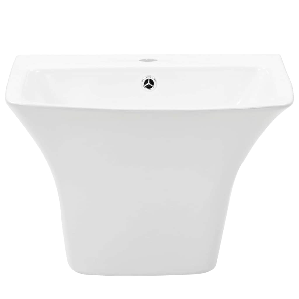 Λεκάνη Λευκό 53 x 44 x 37 εκ. Γυαλιστερή Κεραμική - PAKOBAZAAR