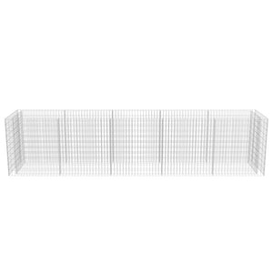 Συρματοκιβώτιο-Γλάστρα Υπερυψωμένη 450x90x100 εκ. Γαλβ. Χάλυβας - PAKOBAZAAR