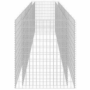 Συρματοκιβώτιο-Γλάστρα Υπερυψωμένη 450x90x100 εκ. Γαλβ. Χάλυβας - PAKOBAZAAR