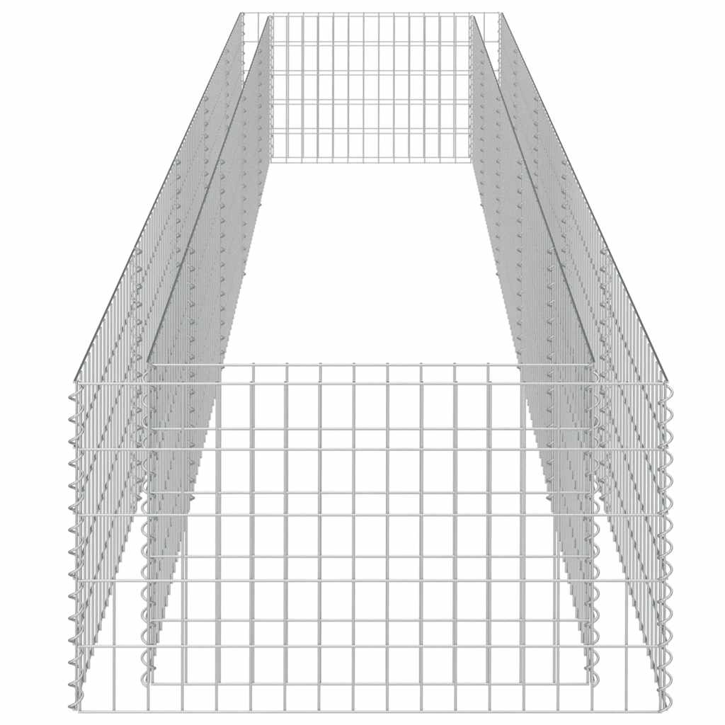 Συρματοκιβώτιο-Γλάστρα Υπερυψωμένη 450x90x50 εκ. Γαλβ. Χάλυβας - PAKOBAZAAR