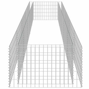 Συρματοκιβώτιο-Γλάστρα Υπερυψωμένη 450x90x50 εκ. Γαλβ. Χάλυβας - PAKOBAZAAR