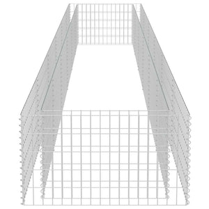 Συρματοκιβώτιο-Γλάστρα Υπερυψωμένη 540x90x50 εκ. Γαλβ. Χάλυβας - PAKOBAZAAR