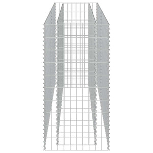 Συρματοκιβώτιο-Γλάστρα Υπερυψωμένη 180x50x100 εκ. Γαλβ. Χάλυβας - PAKOBAZAAR