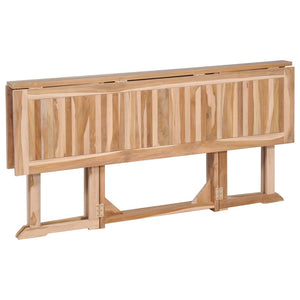 Τραπέζι Κήπου Butterfly Πτυσσόμενο 150x90x75 εκ Μασίφ Ξύλο Teak