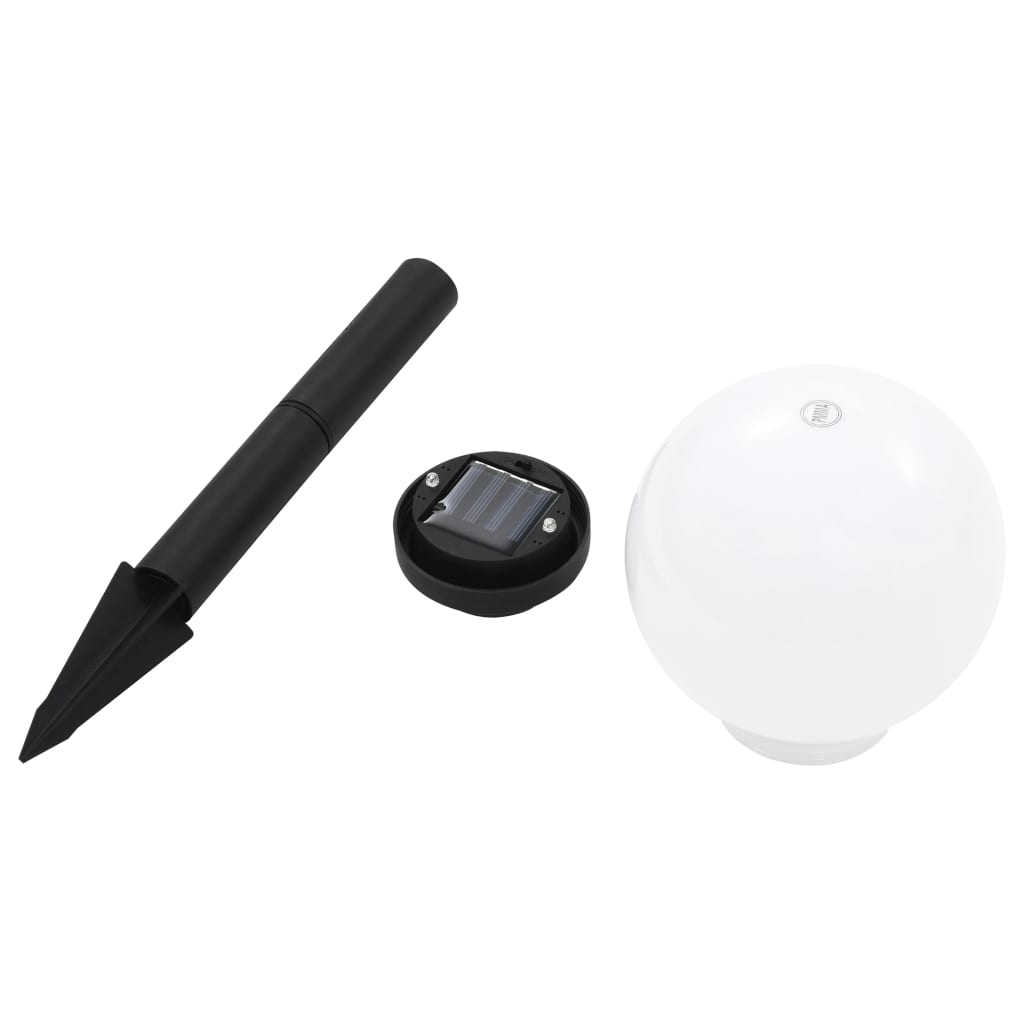 Φωτιστικά Μπάλες Εξωτερικού Χώρου Ηλιακά 4 τεμ. LED 15 εκ. RGB - Pakobazaar