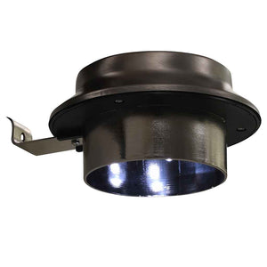 Φωτιστικά Εξωτ. Χώρου Ηλιακά 6 τεμ. LED Στρογγυλά Λευκά 12 εκ. - Pakobazaar