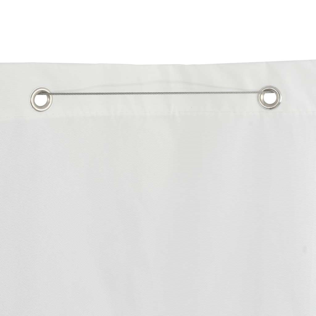 Τέντα Κάθετη Λευκή 140 x 240 εκ. από Ύφασμα Oxford