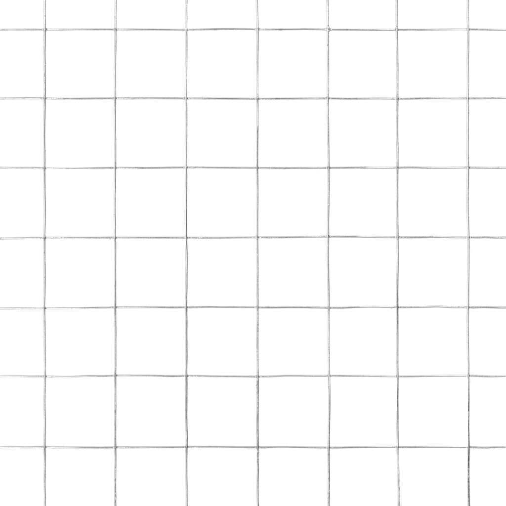 Συρματόπλεγμα Κοτετσόσυρμα Ασημί 10x0,5 μ. Γαλβαν. Ατσάλι - PAKOBAZAAR