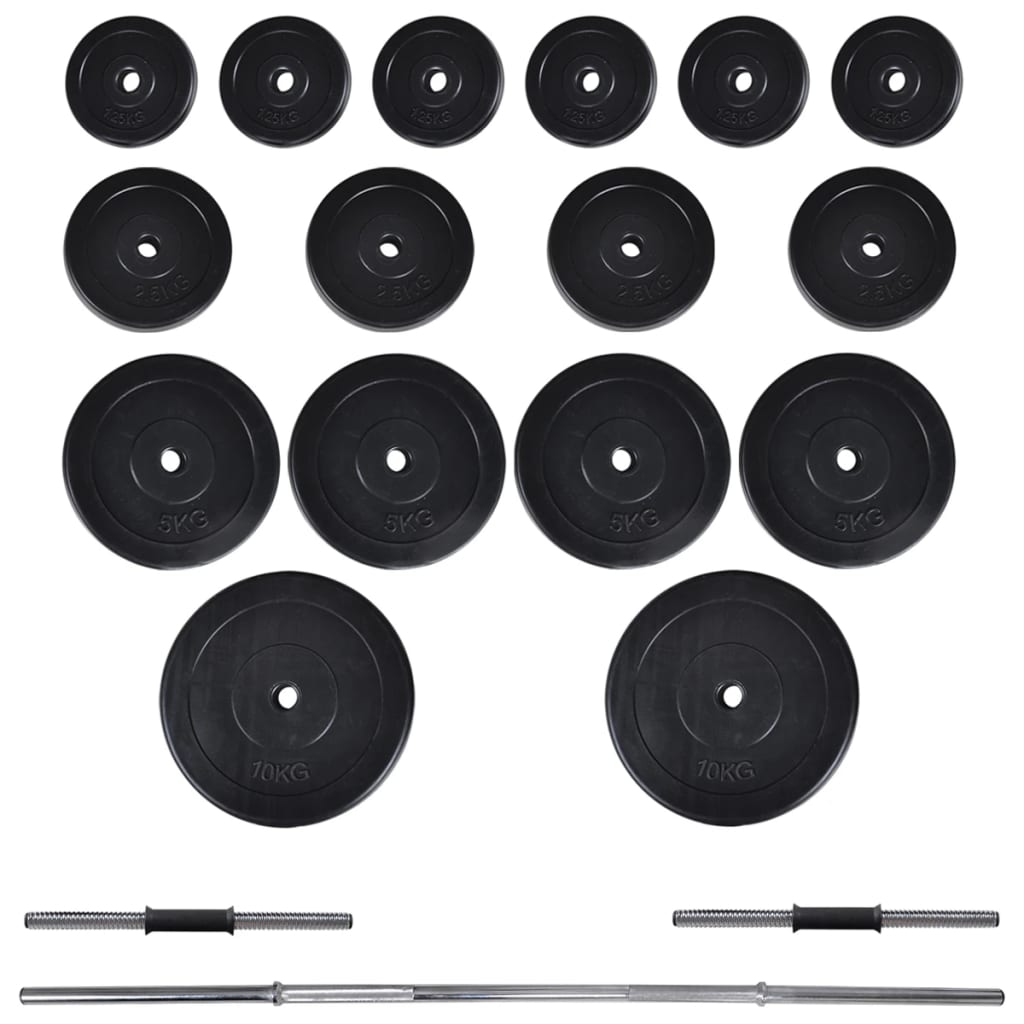 Ορθοστάτης Μπάρας/Squat Rack με Σετ Μπάρα και Αλτήρες 60,5 κ. - Pakobazaar