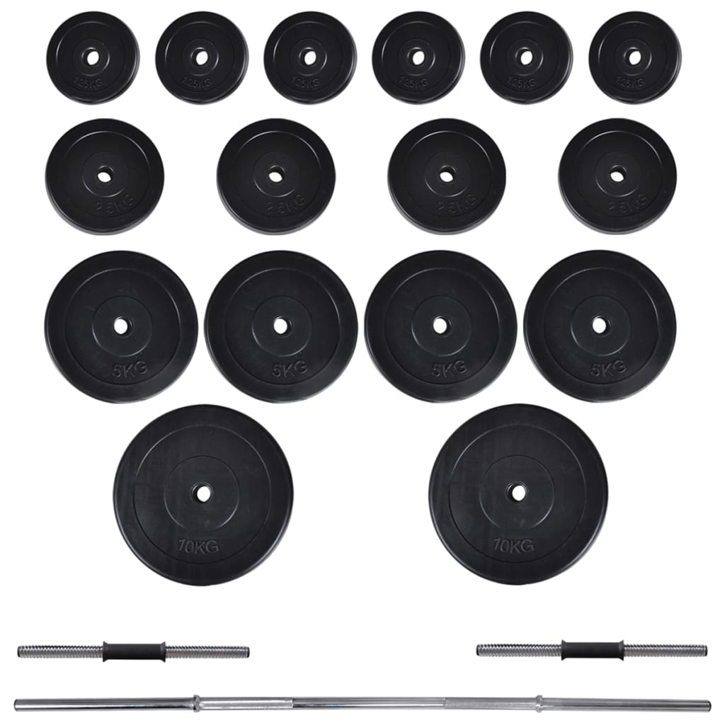 Power Tower με Σετ Μπάρας και Αλτήρες 60,5 κ. - PAKOBAZAAR