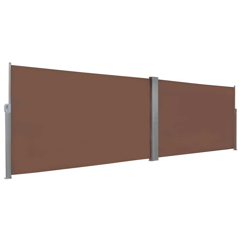 Σκίαστρο Πλαϊνό Συρόμενο Καφέ 160 x 600 εκ. - PAKOBAZAAR