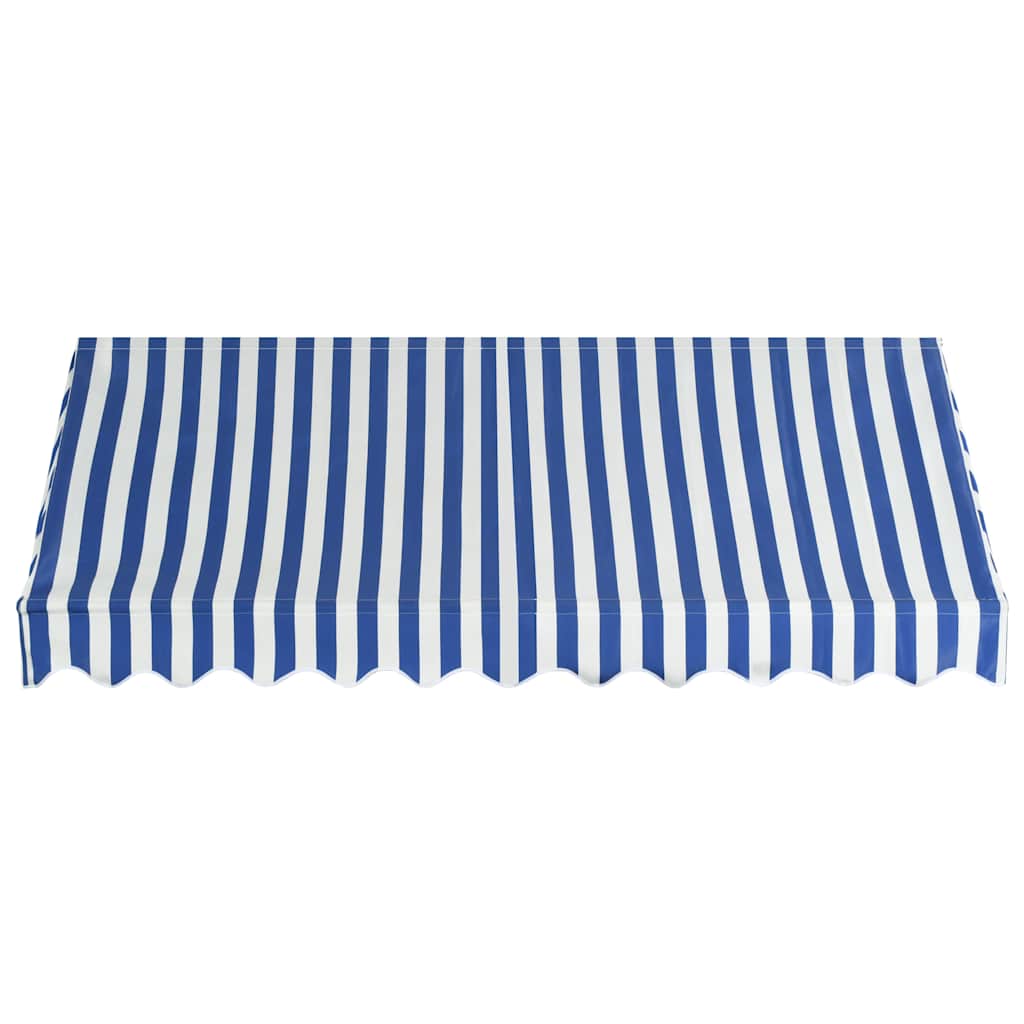 Τέντα Bistro Μπλε / Λευκό 250 x 120 εκ.