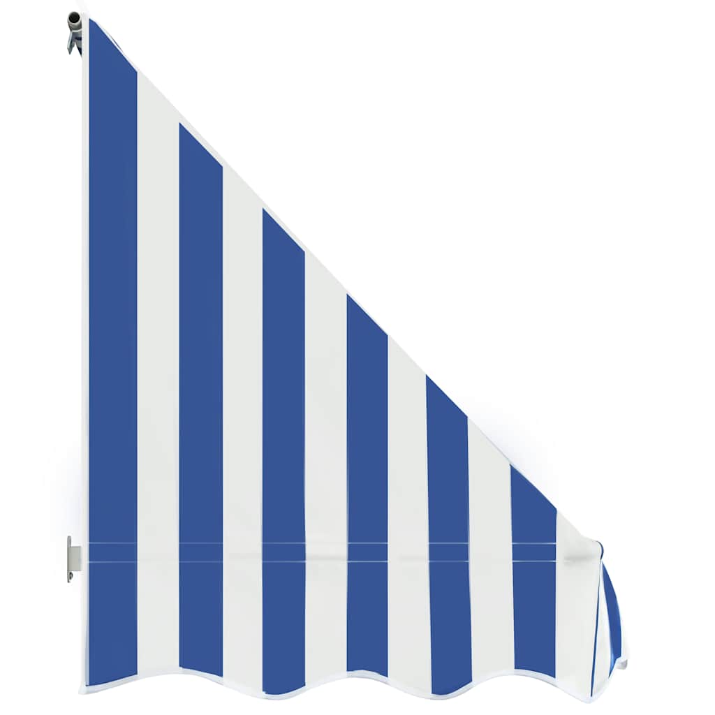 Τέντα Bistro Μπλε / Λευκό 250 x 120 εκ.