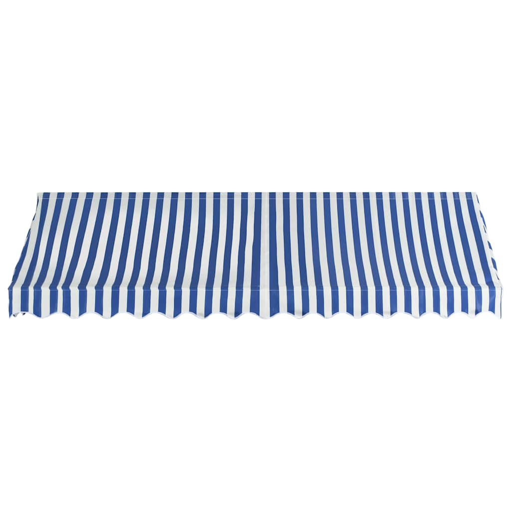 Τέντα Bistro Μπλε / Λευκό 350 x 120 εκ.