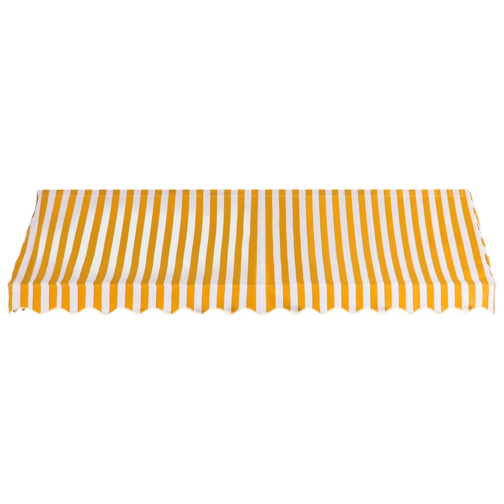 Τέντα Bistro Πορτοκαλί / Λευκό 350 x 120 εκ.