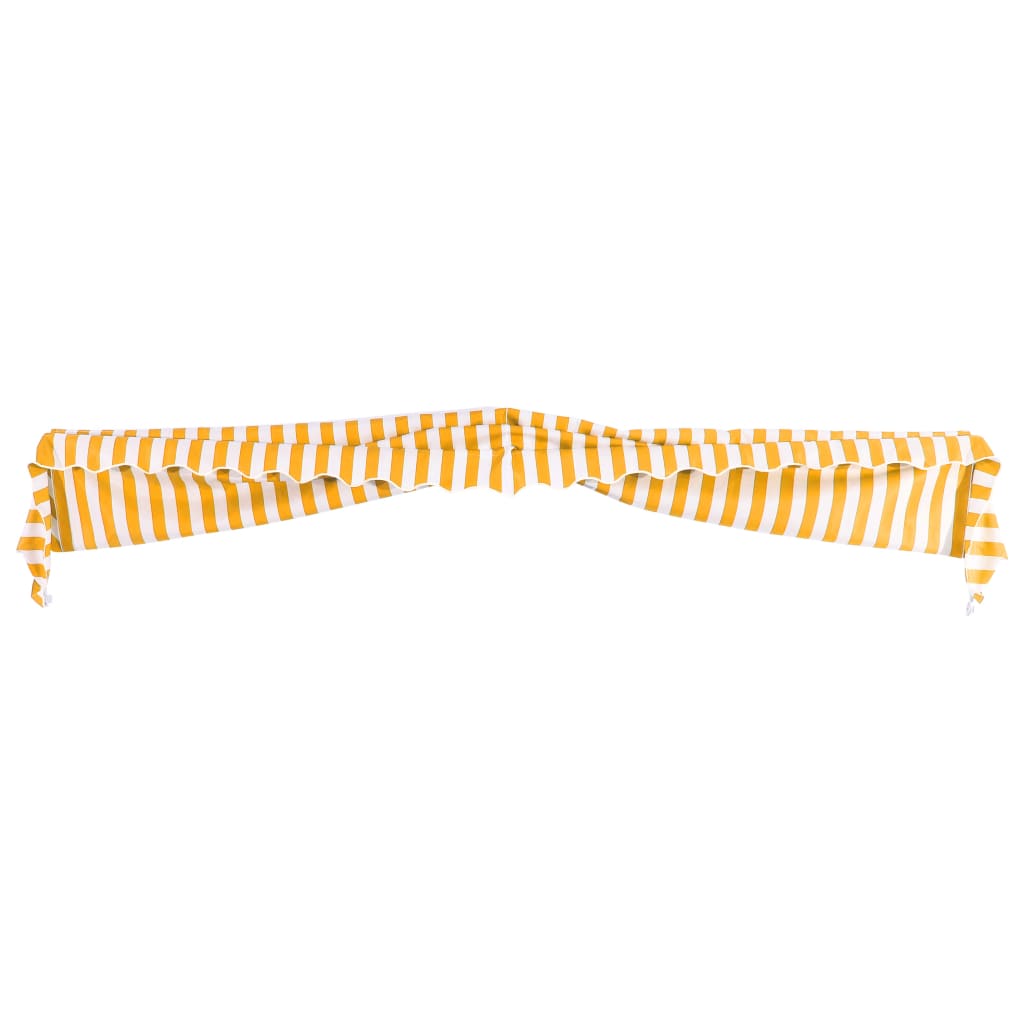 Τέντα Bistro Πορτοκαλί / Λευκό 350 x 120 εκ.