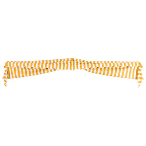 Τέντα Bistro Πορτοκαλί / Λευκό 350 x 120 εκ.
