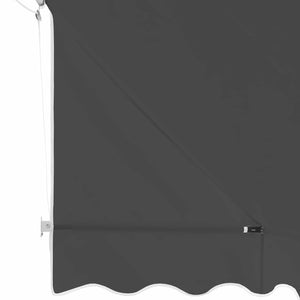 Αντιανεμικό Γκρι 300 cm Ύφασμα