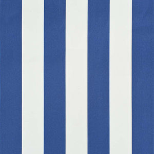 Τέντα Συρόμενη Μπλε / Λευκό 150 x 150 εκ. - PAKOBAZAAR