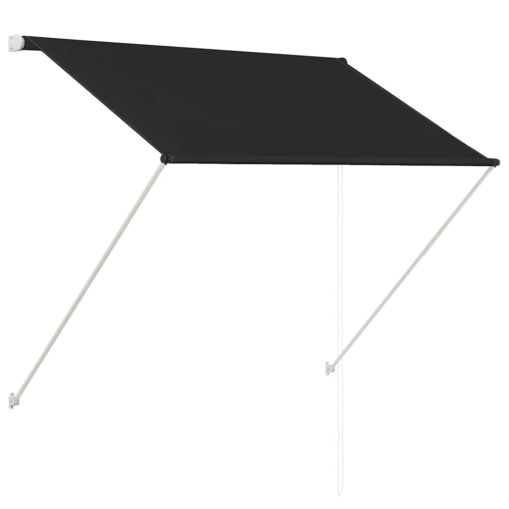 Τέντα Συρόμενη Ανθρακί 150 x 150 εκ. - PAKOBAZAAR