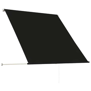 Τέντα Συρόμενη Ανθρακί 150 x 150 εκ. - PAKOBAZAAR