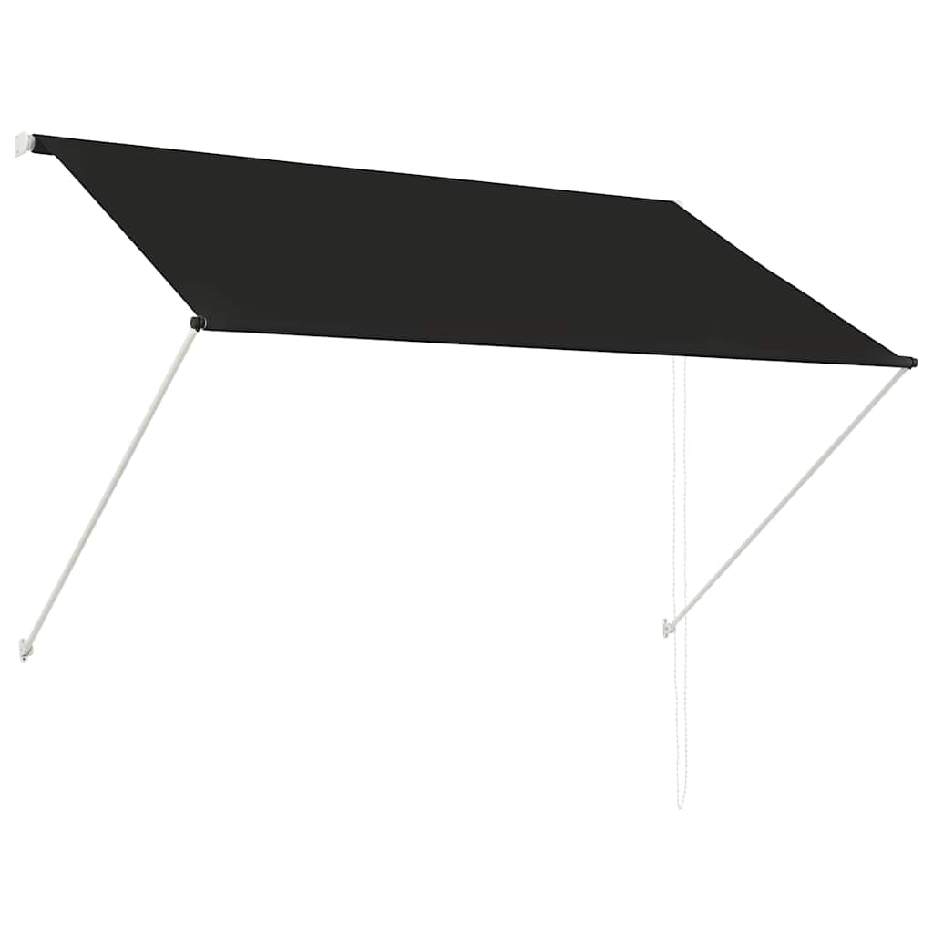 Τέντα Συρόμενη Ανθρακί 200 x 150 εκ. - PAKOBAZAAR