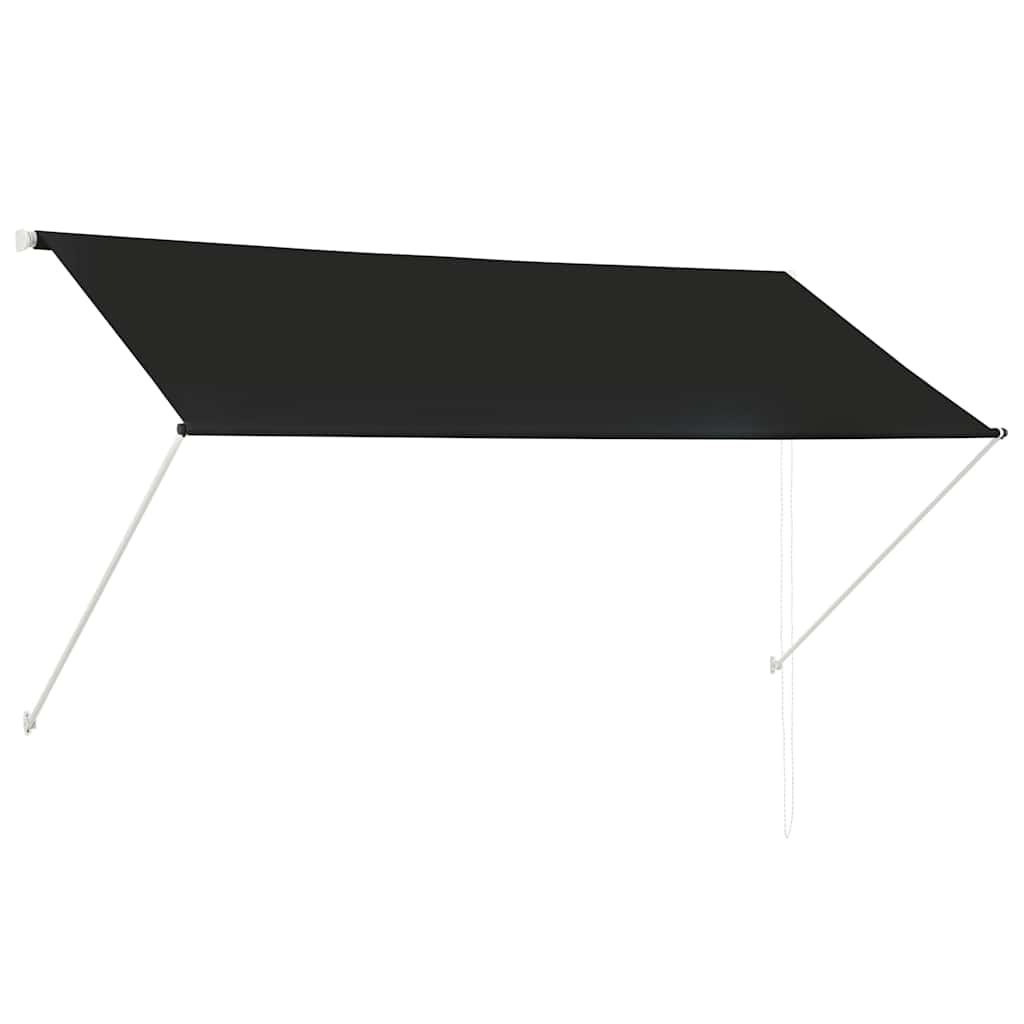 Τέντα Συρόμενη Ανθρακί 250 x 150 εκ. - PAKOBAZAAR