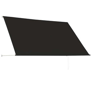 Τέντα Συρόμενη Ανθρακί 250 x 150 εκ. - PAKOBAZAAR
