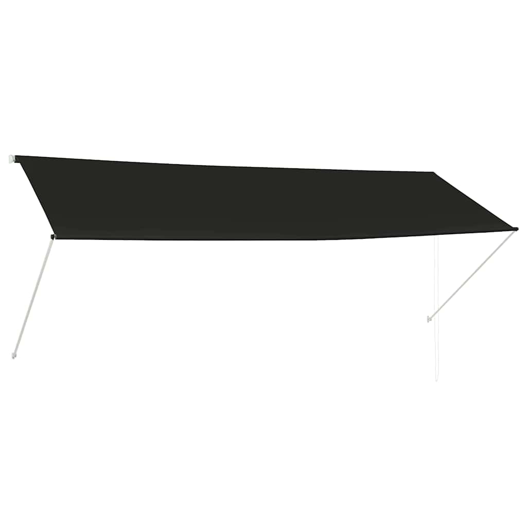 Τέντα Συρόμενη Ανθρακί 350 x 150 εκ. - PAKOBAZAAR