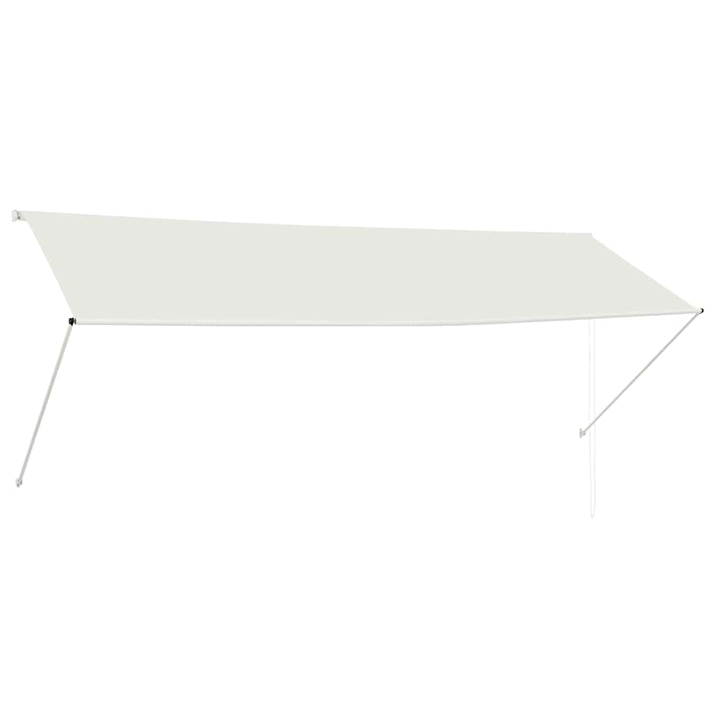 Τέντα Συρόμενη Κρεμ 350 x 150 εκ. - Pakobazaar