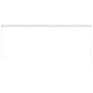 Τέντα Συρόμενη Κρεμ 350 x 150 εκ. - Pakobazaar