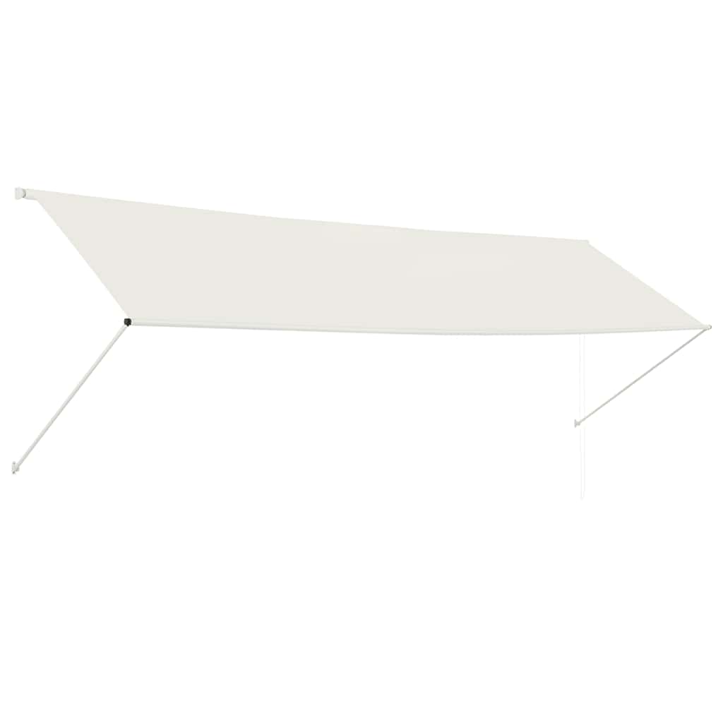 Τέντα Συρόμενη Κρεμ 400 x 150 εκ. - PAKOBAZAAR