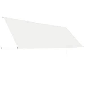 Τέντα Συρόμενη Κρεμ 400 x 150 εκ. - PAKOBAZAAR