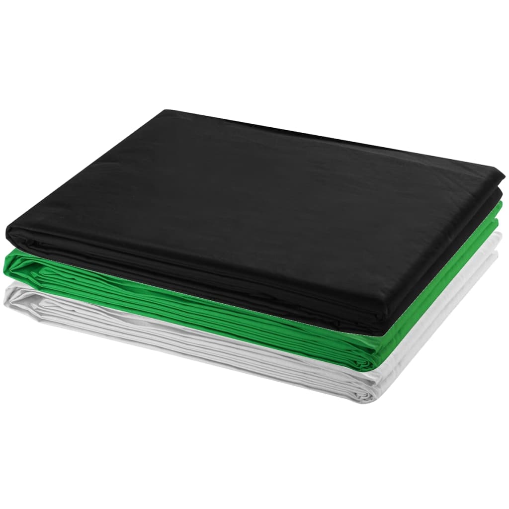 Κιτ Στούντιο με 3 Βαμβακερά Φόντα και Ρυθμιζόμενη Βάση 3 x 6 μ. - PAKOBAZAAR