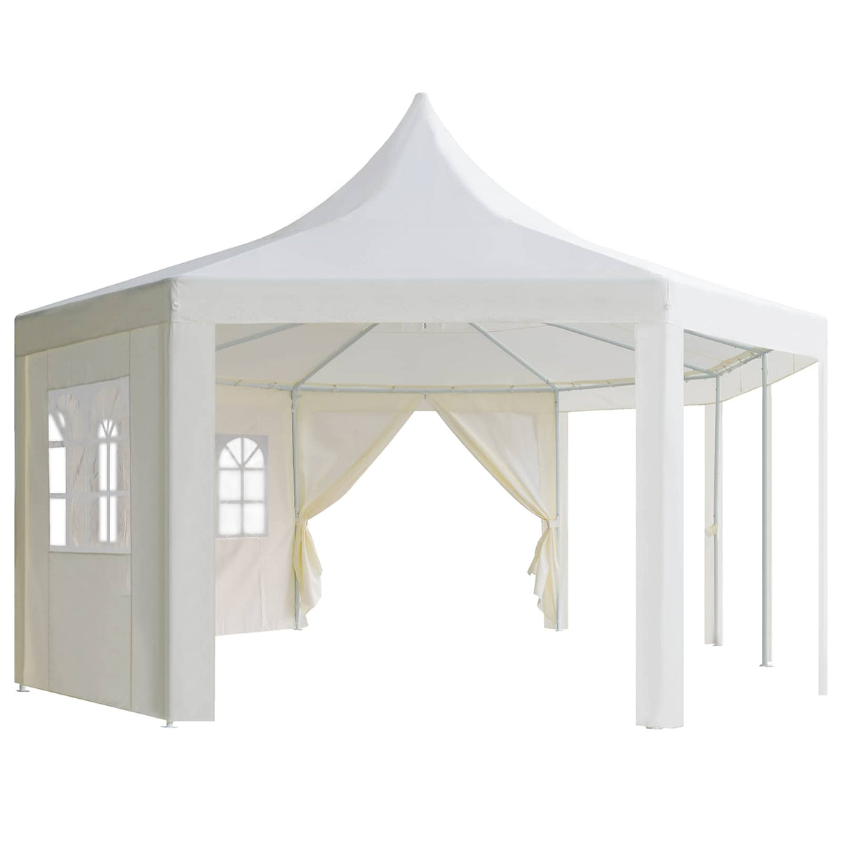 Σκελετός Γκαζebo Λευκό 448 x 320 x 834cm Μέταλλο