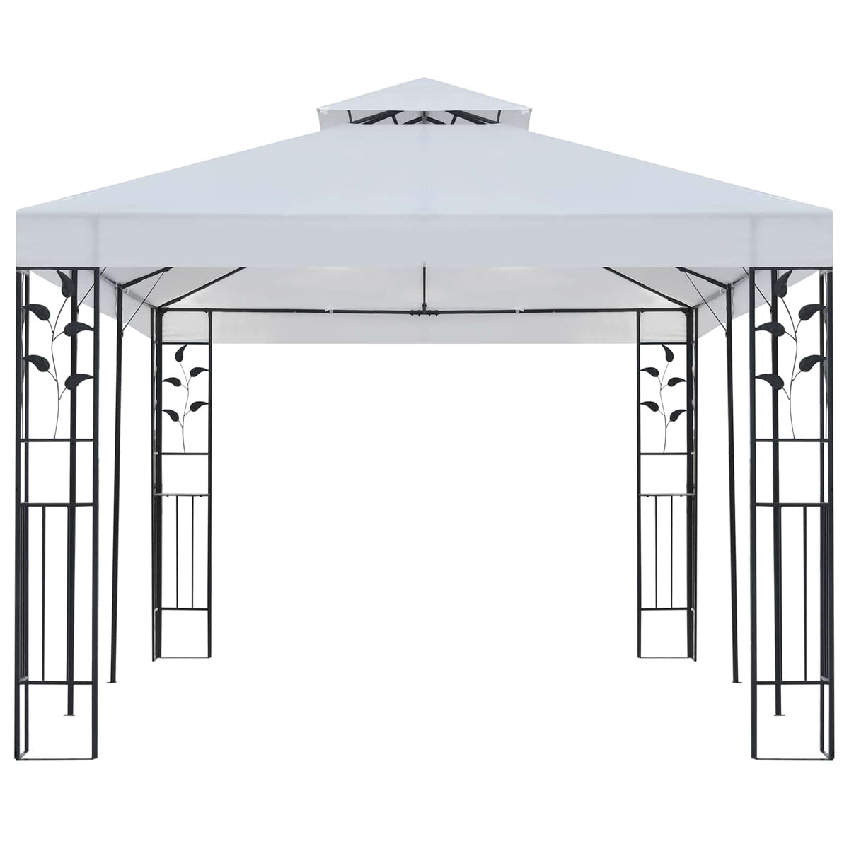 Ύφασμα για κιόσκι Λευκό 300 x 600 cm Πολυεστέρας