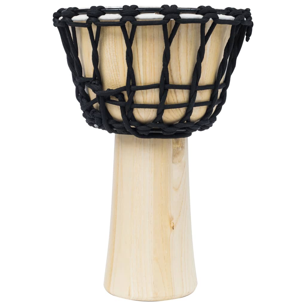 Κρουστό Djembe με Σχοινιά 25 εκ. από Δέρμα Κατσίκας