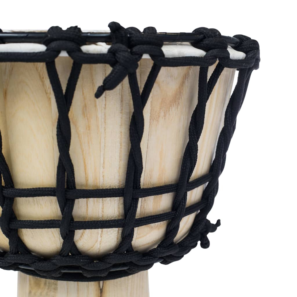 Κρουστό Djembe με Σχοινιά 25 εκ. από Δέρμα Κατσίκας