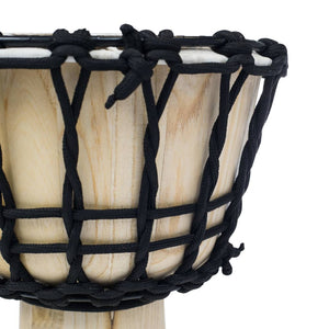 Κρουστό Djembe με Σχοινιά 25 εκ. από Δέρμα Κατσίκας