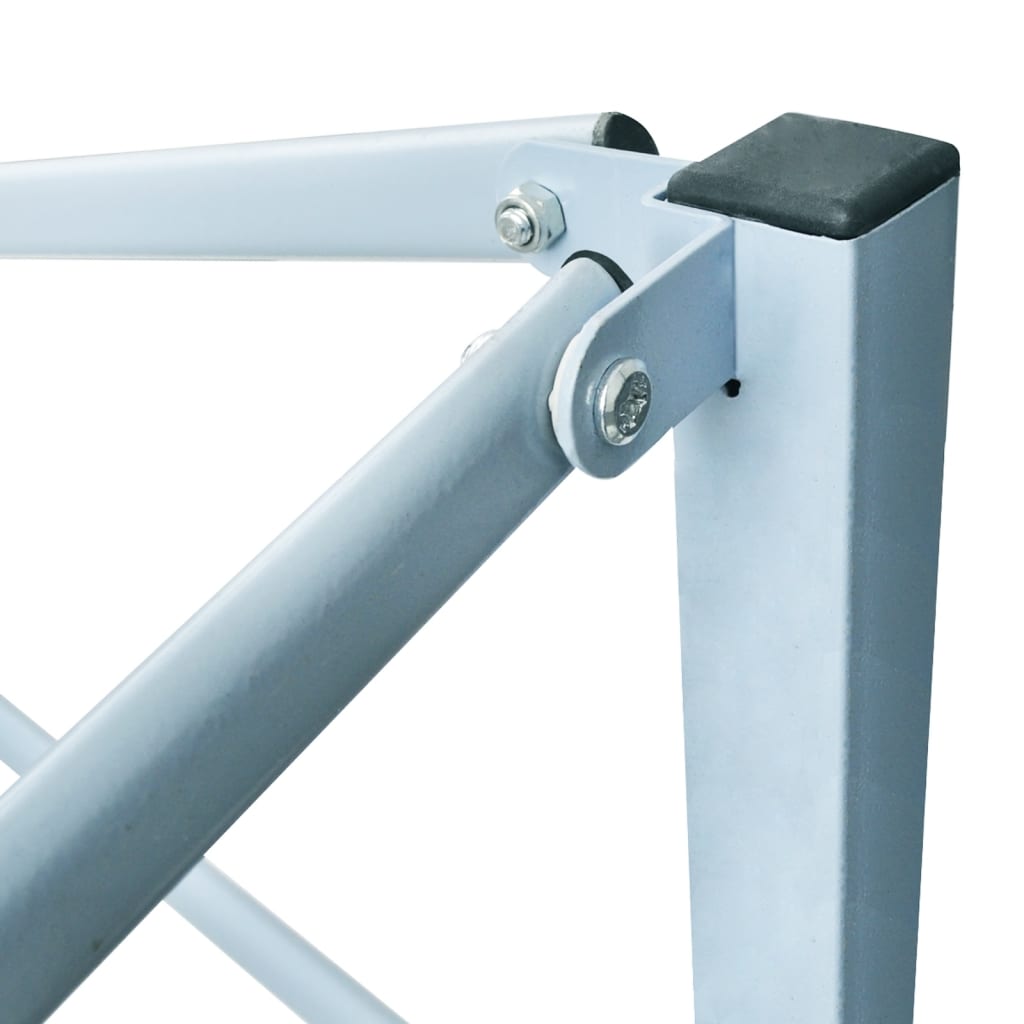 Τέντα Εκδηλώσεων με 4 Τοιχώματα Πτυσσόμενη Pop-Up Ανθρακί 3x3 μ - Pakobazaar