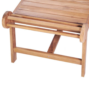 Τραπεζάκι Σαλονιού 100 x 50 x 45 εκ. από Μασίφ Ξύλο Teak
