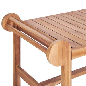 Τραπεζάκι Σαλονιού 100 x 50 x 45 εκ. από Μασίφ Ξύλο Teak