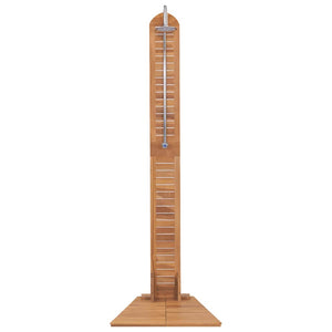 Ντουζιέρα Κήπου 70 x 75 x 204 εκ. από Μασίφ Ξύλο Teak - Pakobazaar