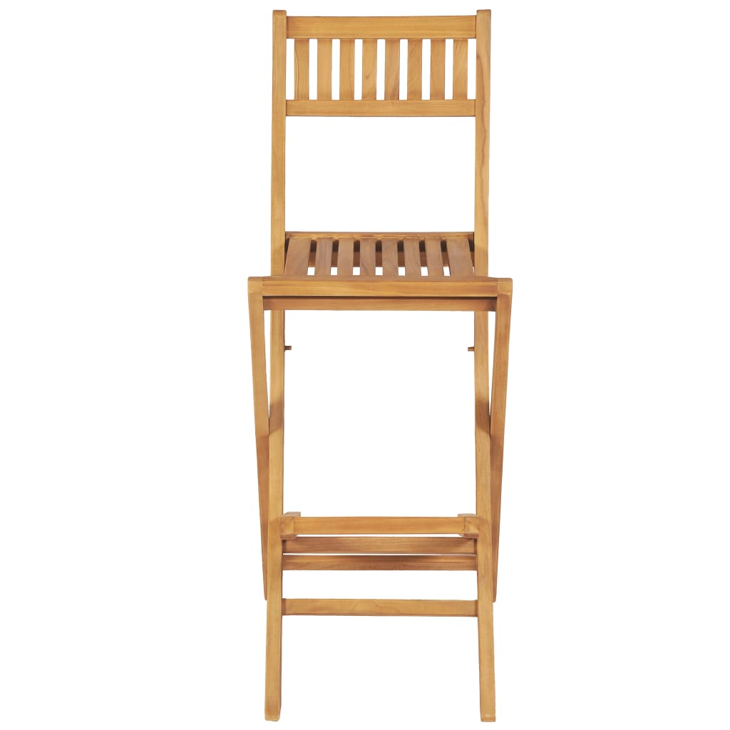 Σετ Επίπλων Μπαρ 3 τεμ. από Μασίφ Ξύλο Teak