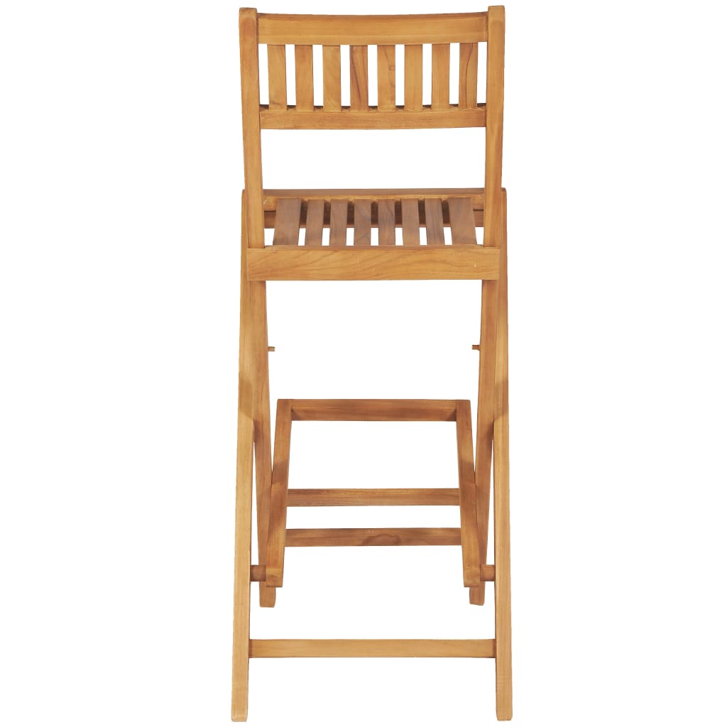 Σετ Επίπλων Μπαρ 3 τεμ. από Μασίφ Ξύλο Teak