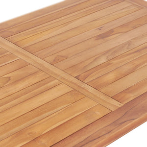 Τραπέζι Μπαρ Κήπου 120 x 65 x 110 εκ. από Μασίφ Ξύλο Teak