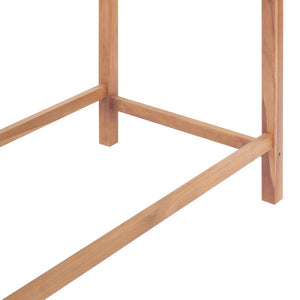 Τραπέζι Μπαρ Κήπου 120 x 65 x 110 εκ. από Μασίφ Ξύλο Teak