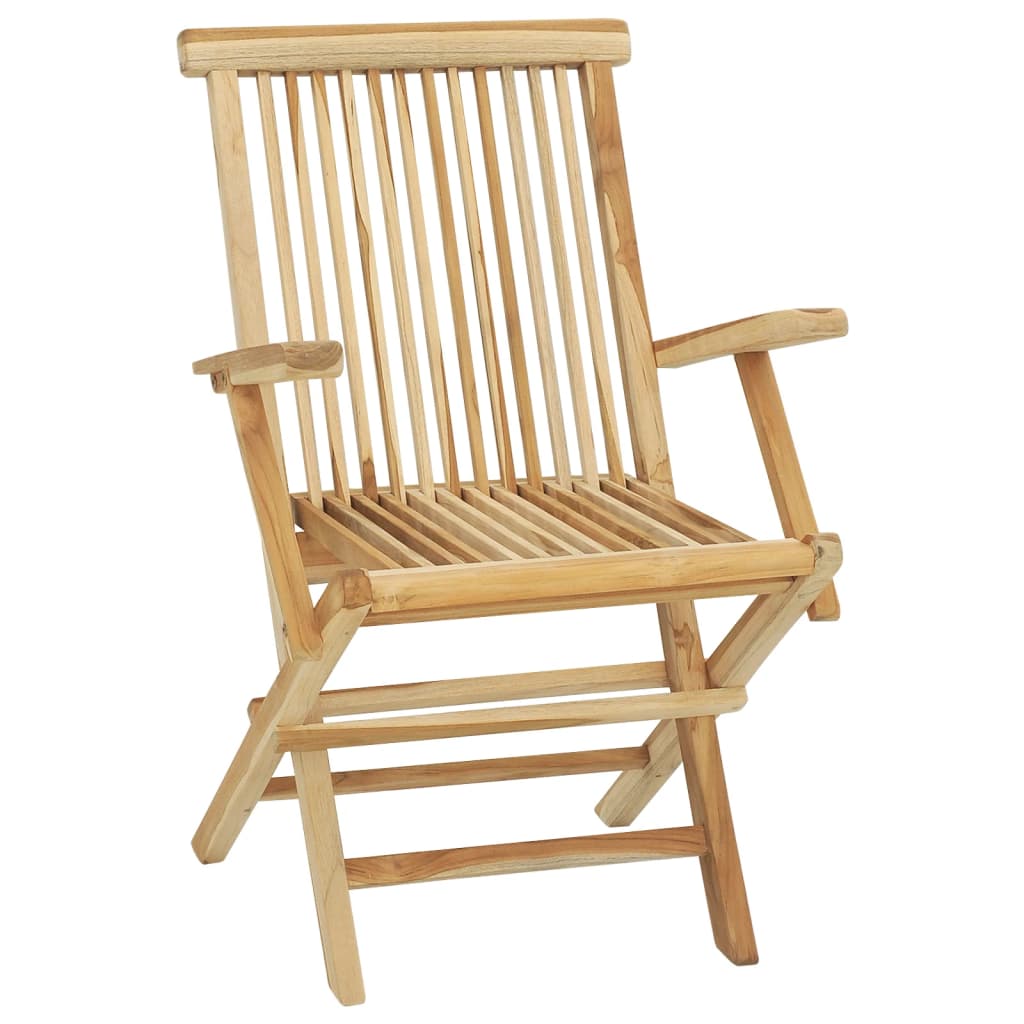 Σετ Τραπεζαρίας Εξωτερικού Χώρου 5 τεμ. από Μασίφ Ξύλο Teak