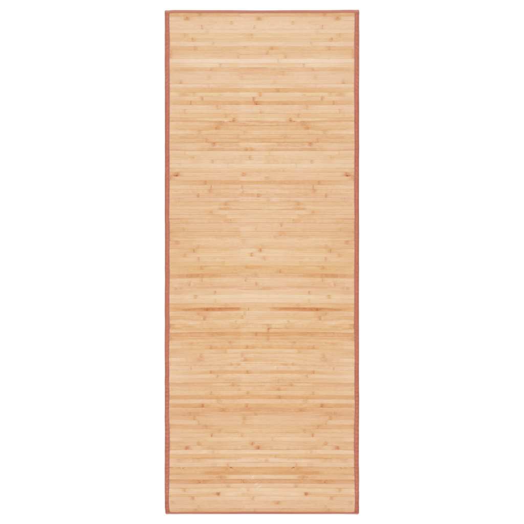 Χαλί Καφέ 80 x 200 εκ. από Μπαμπού - Pakobazaar
